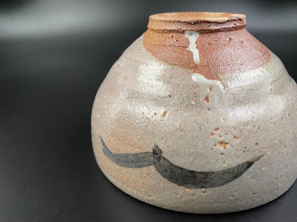 絵唐津茶盌／E-karatsu matcha bowl | 土平窯 藤ノ木陽太郎