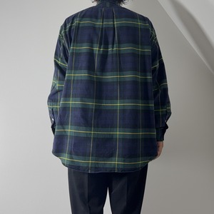 90s Ralph Lauren plaid BIG SHIRT [L] 古着