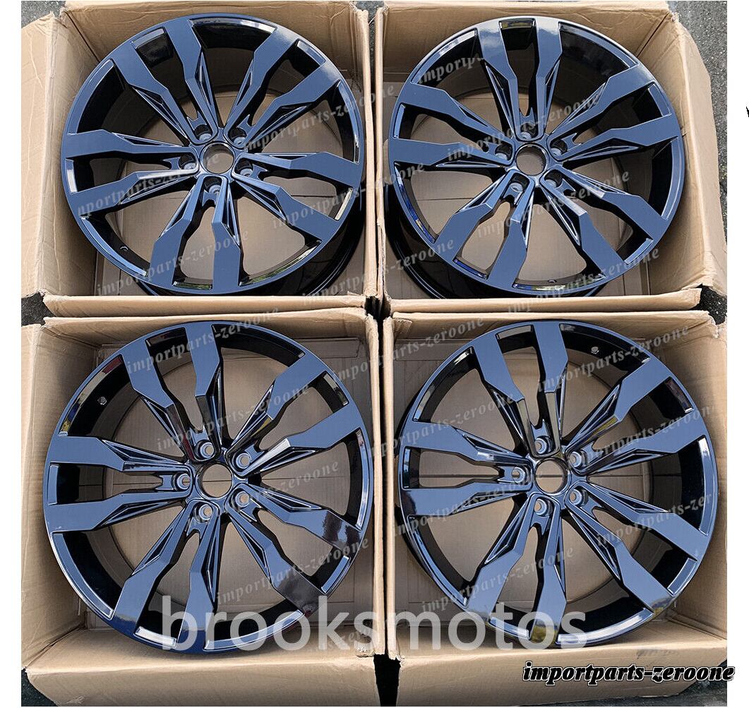 20インチ 5 スポーククラシックスタイルホイールグロスブラック 20x10