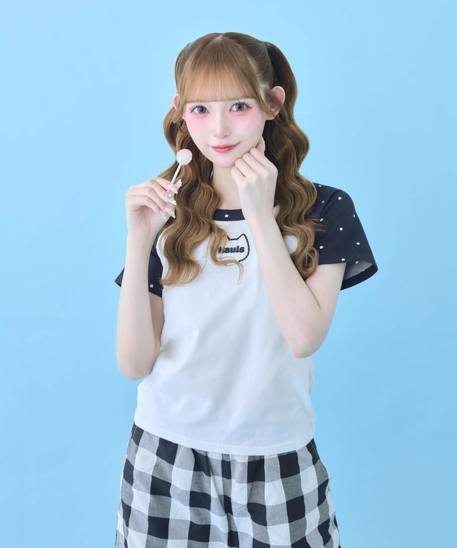 ラグラン今っぽぴちミニTEE