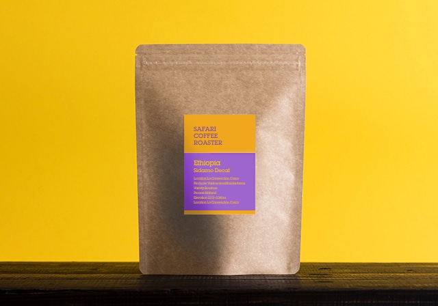 【Decaf】Ethiopia Sidamo Washed  (200g)