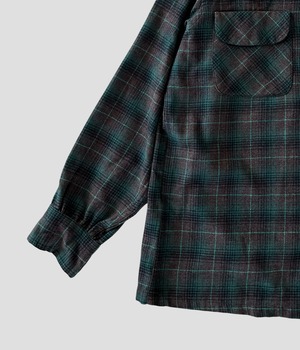 -PENDLETON- Vintage 50s M Wool Check Shirt