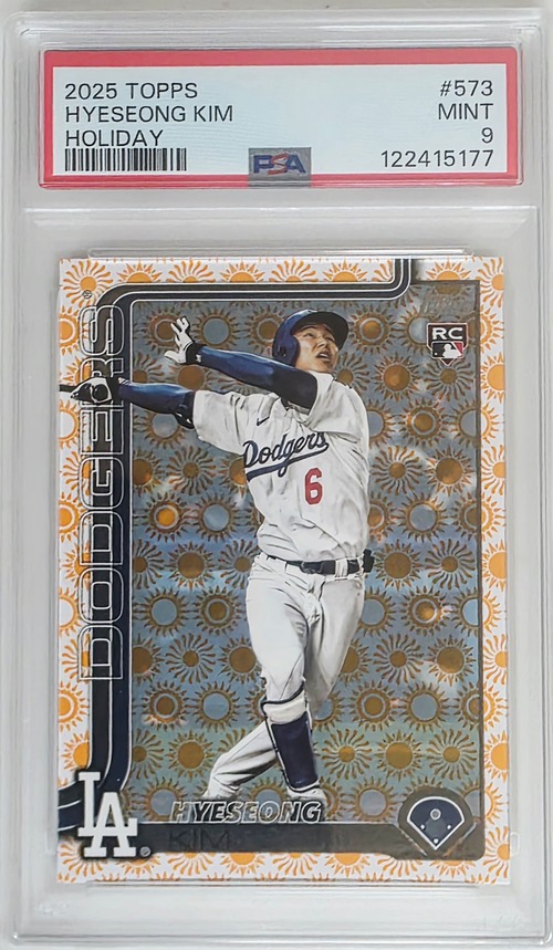Hyeseong Kim Dodgers PSA 9