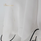 社交ダンス 衣装 ワンピース ドレス 白 黒 セキネ SEKINE フリル レース 上品 綺麗 パーティ 発表会 ダンス ブラック系 ホワイト系 エレガント ドレッシー フォーマル 大人向け 軽やか シンプル デザイン クラシック 女性用 ロングドレス 長袖