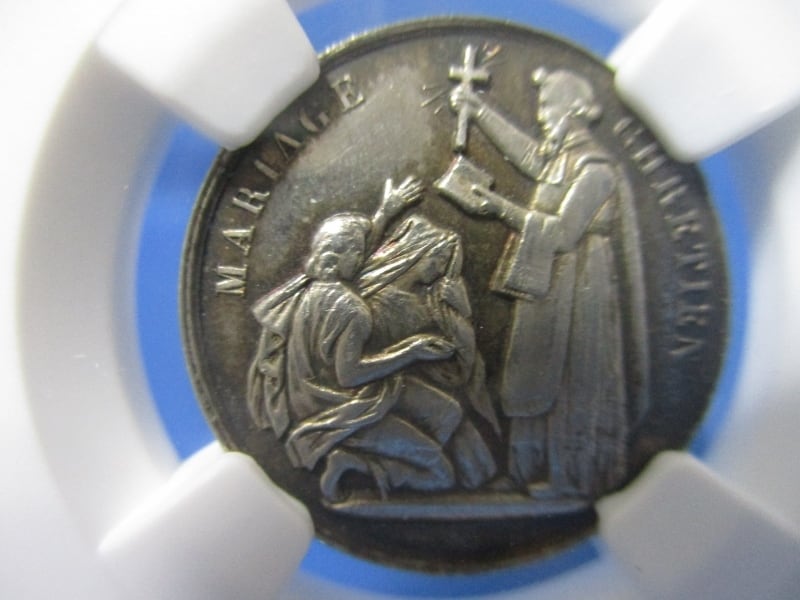 1890年-1908年中国広東省20 Cents銀貨　光緒元年 ドラゴンデザイン 中国-清国光緒元寶 1890～1908 20セント(一銭四分四厘) 銀貨 広東省造