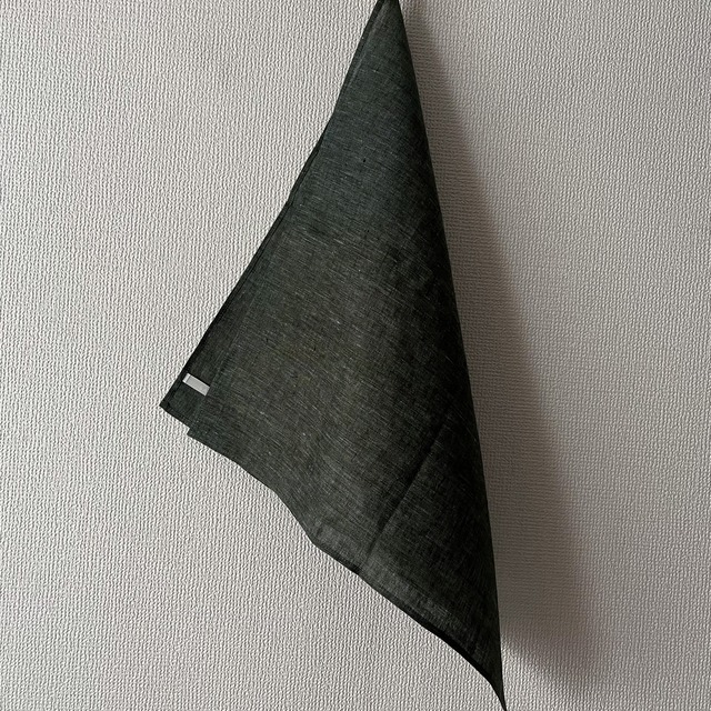 《accessories》  lithuanian linen handkerchief／simple