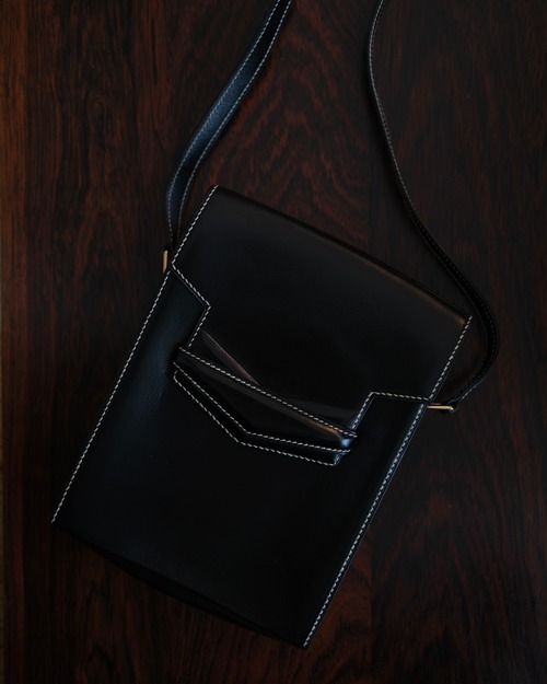 1985s HERMES FACO STITCH SHOULDER BAG