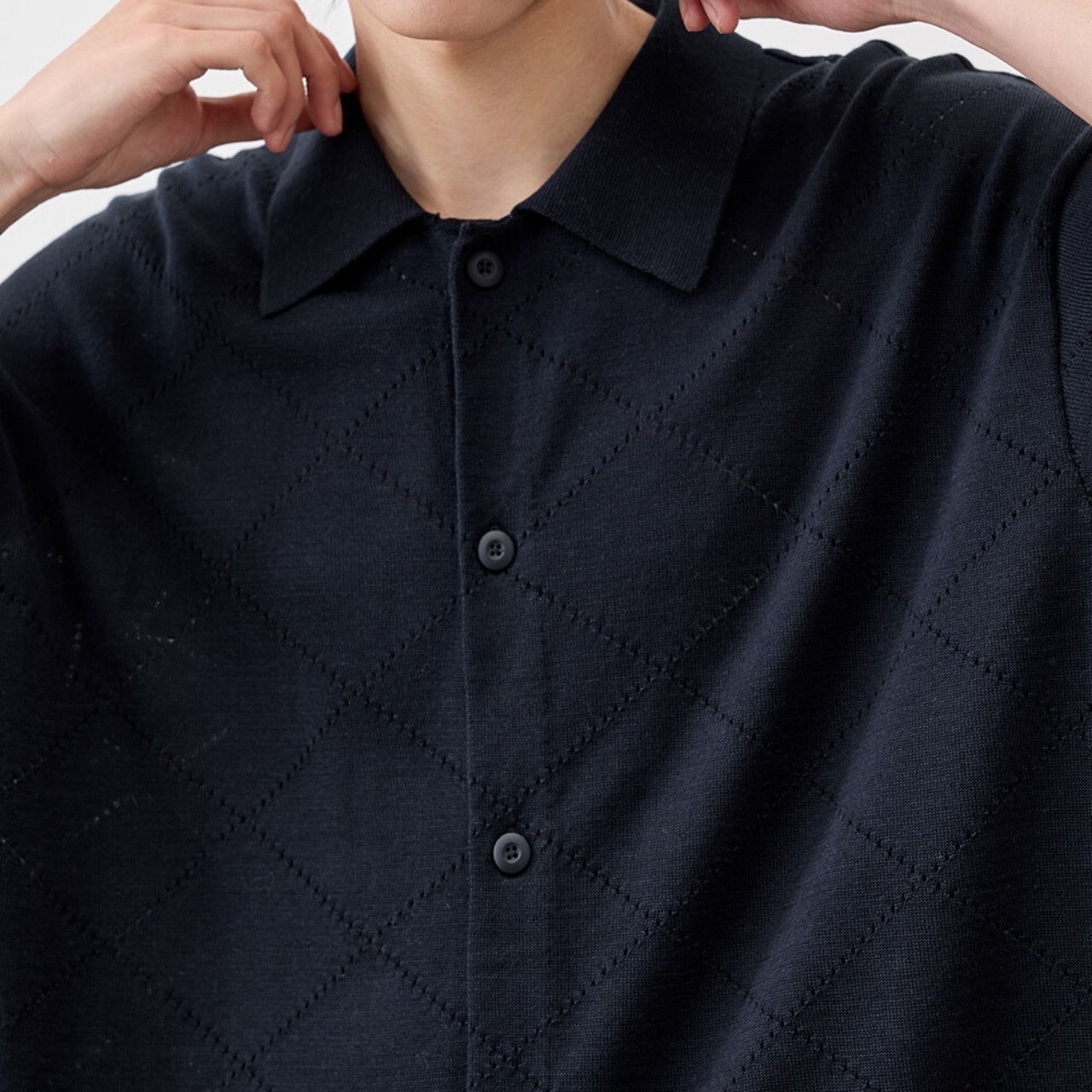 半袖カーディガン　MT0170005