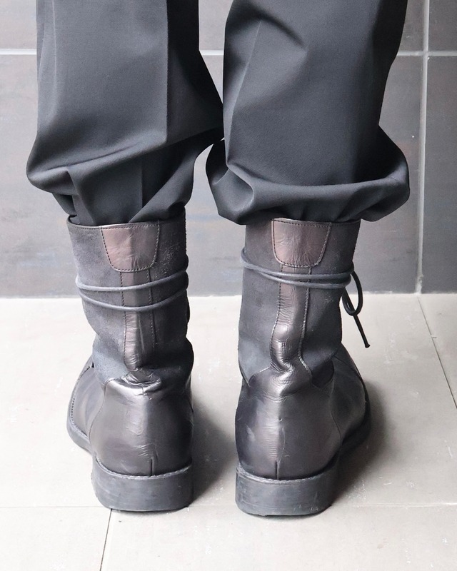 【Y's】lace up leather boots