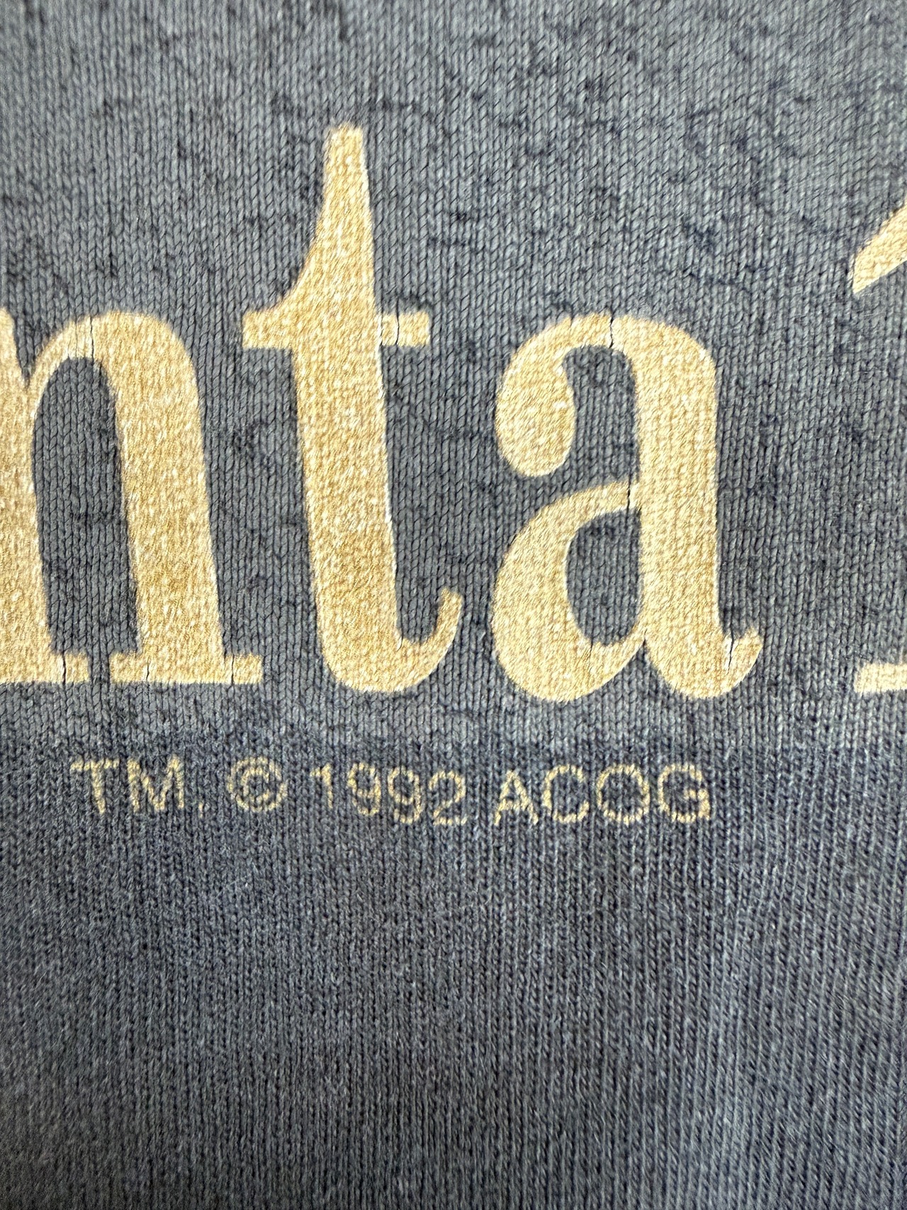 90s Atlanta Olympic  / Hanes HEAVYWEIGHT fabric made in usa・画像5