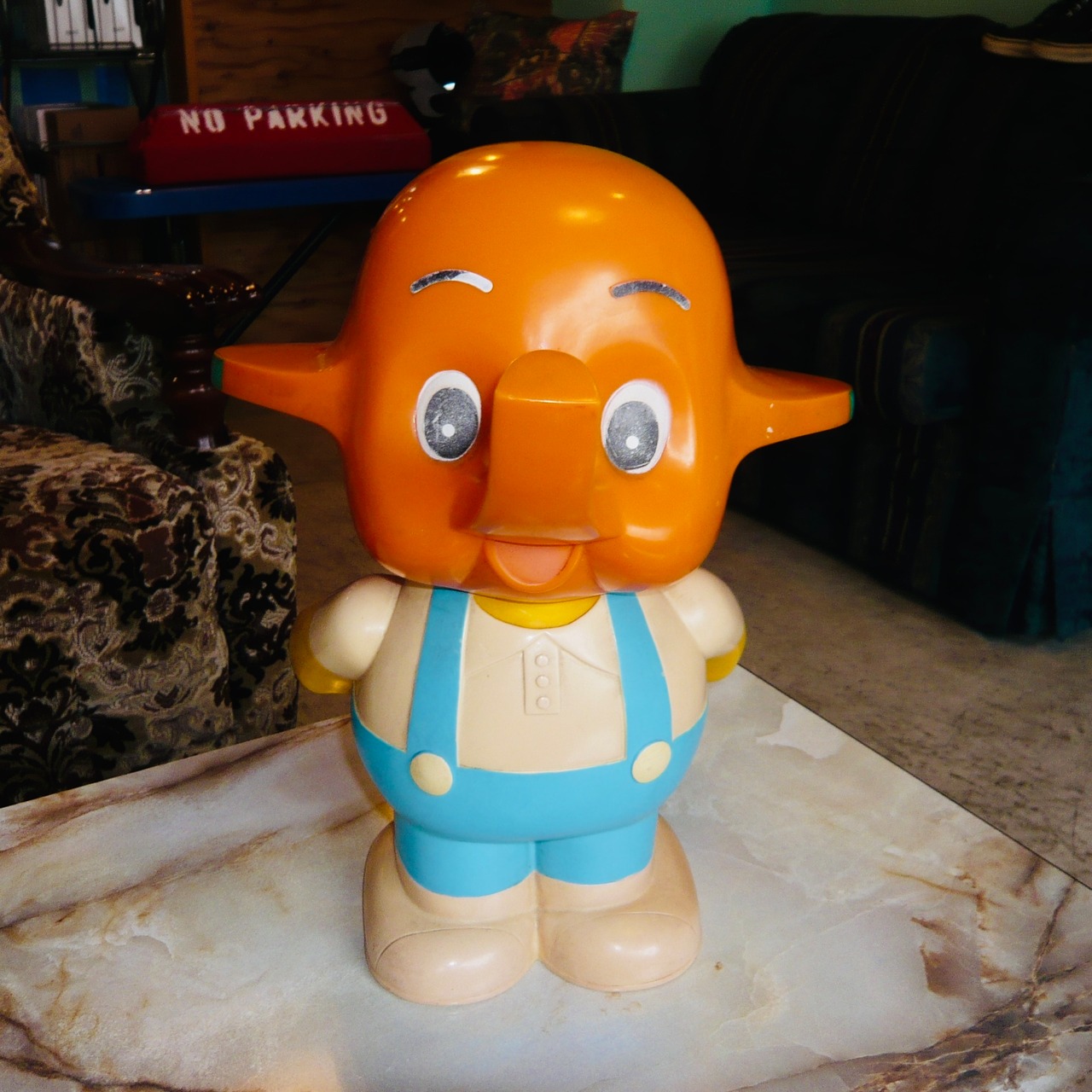 90s サトちゃん 佐藤製薬 ソフビ 貯金箱 特大
