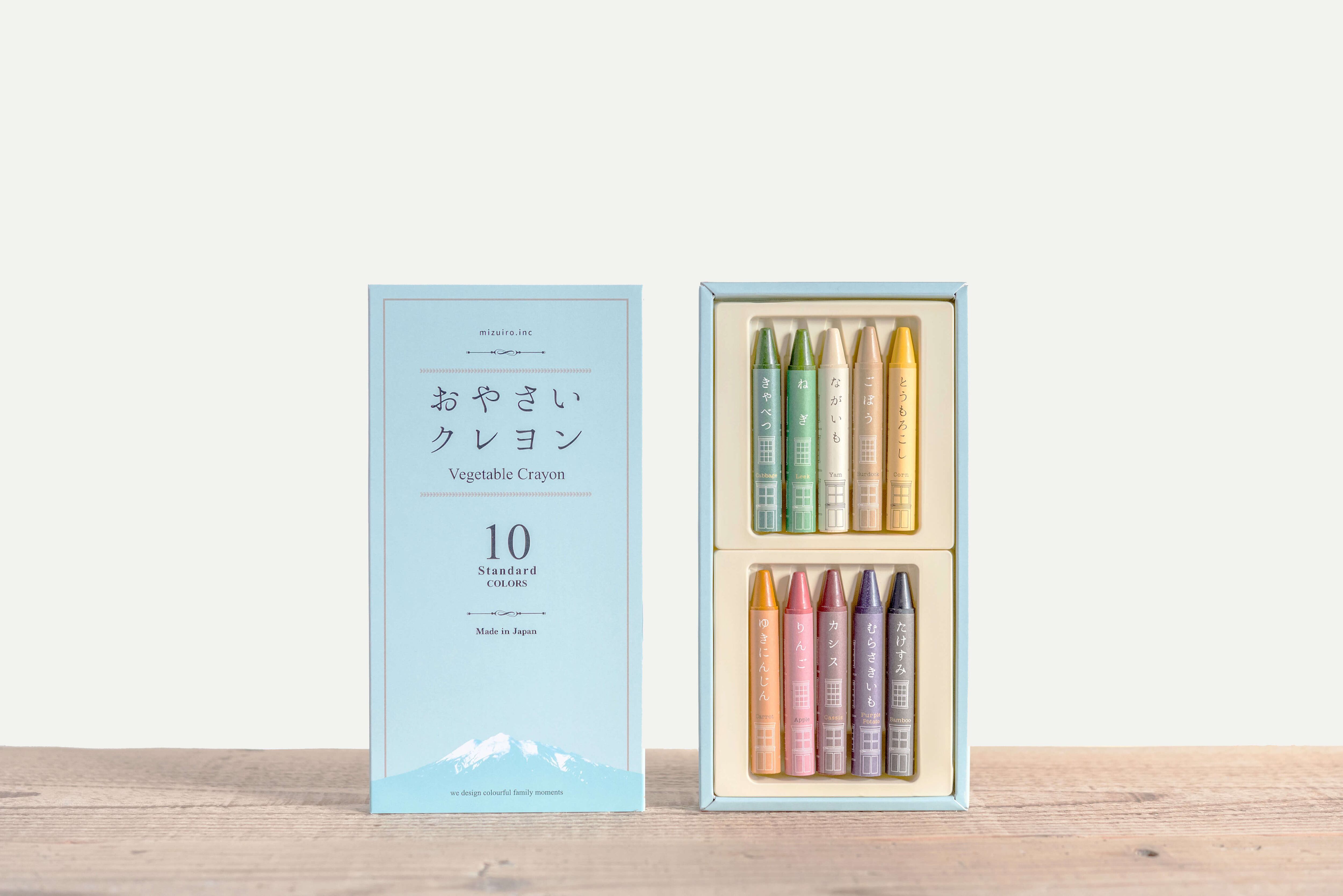 mizuiro（ミズイロ） おやさいクレヨン | フィルアンドテッズ