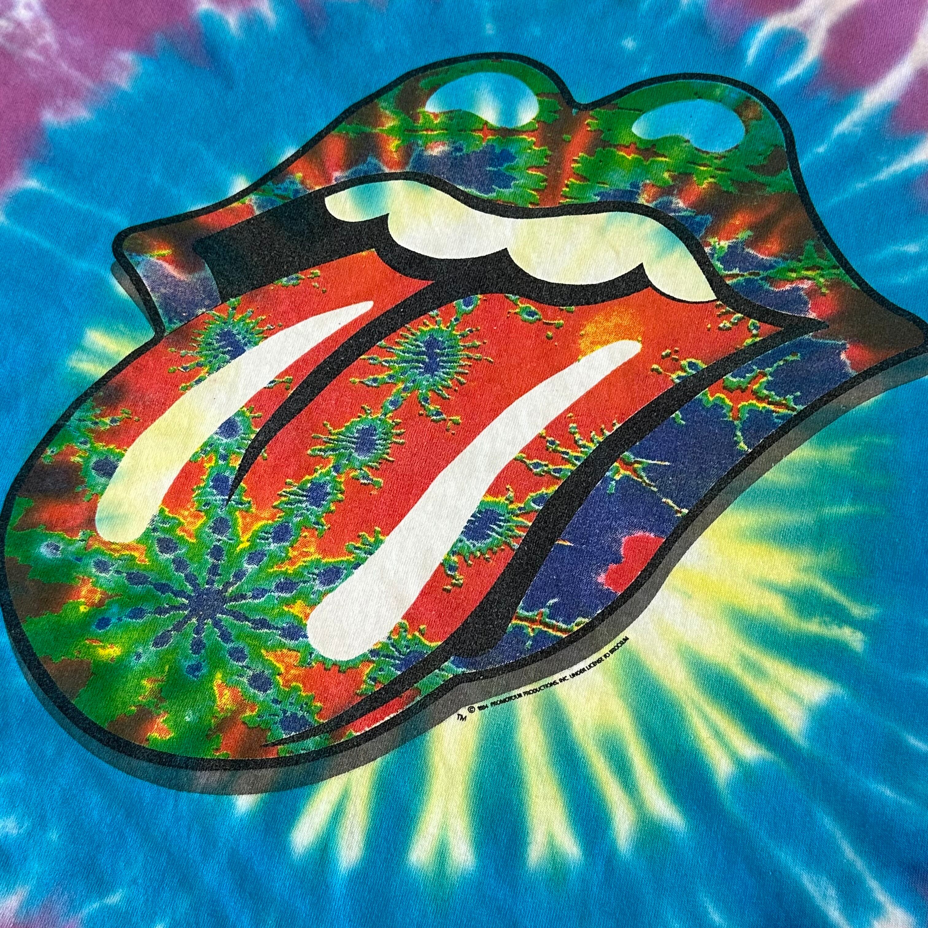 90s ROLLING STONES TIE DYE T SHIRTS | BerBerJin Yuhodo