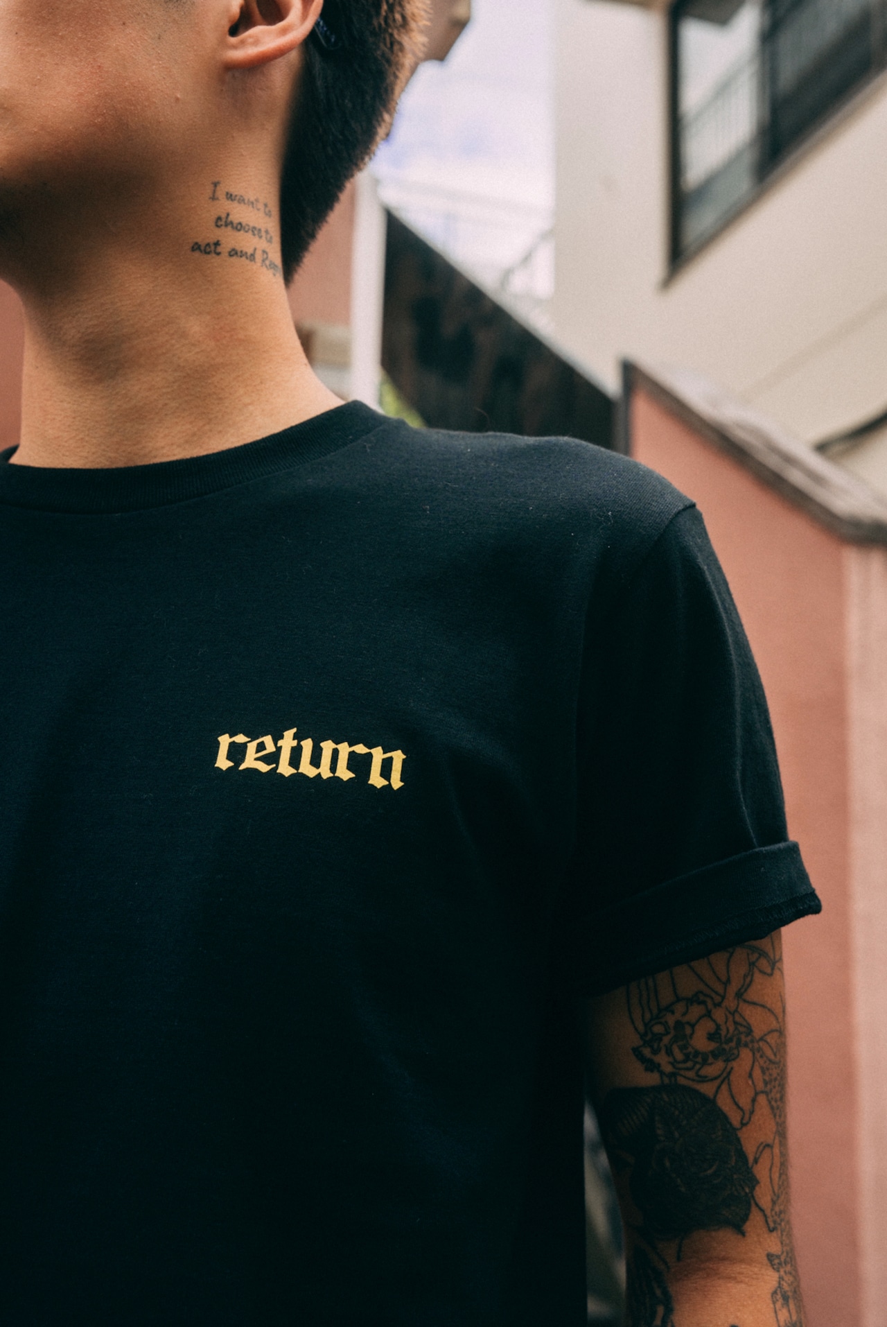 Indian Black yellow T