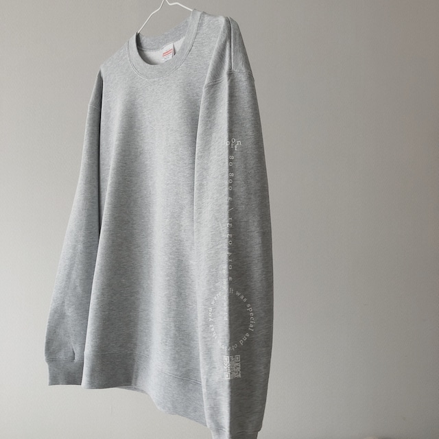 big silhouette sweat / gray