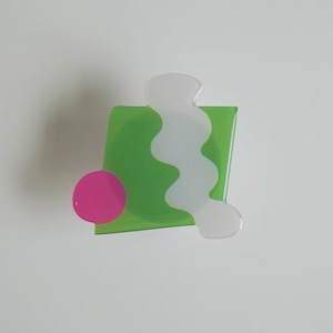 SALAH "Motif Smartphone Grip -065Green" スマホグリップ