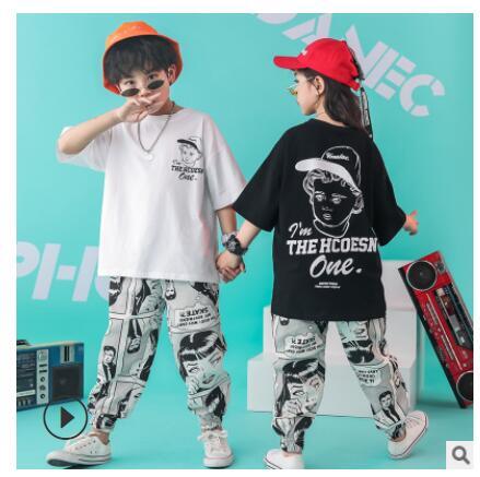 Oneオシャレ Tシャツ ｜レッスン着 キッズダンス 衣装 ヒップホップ
