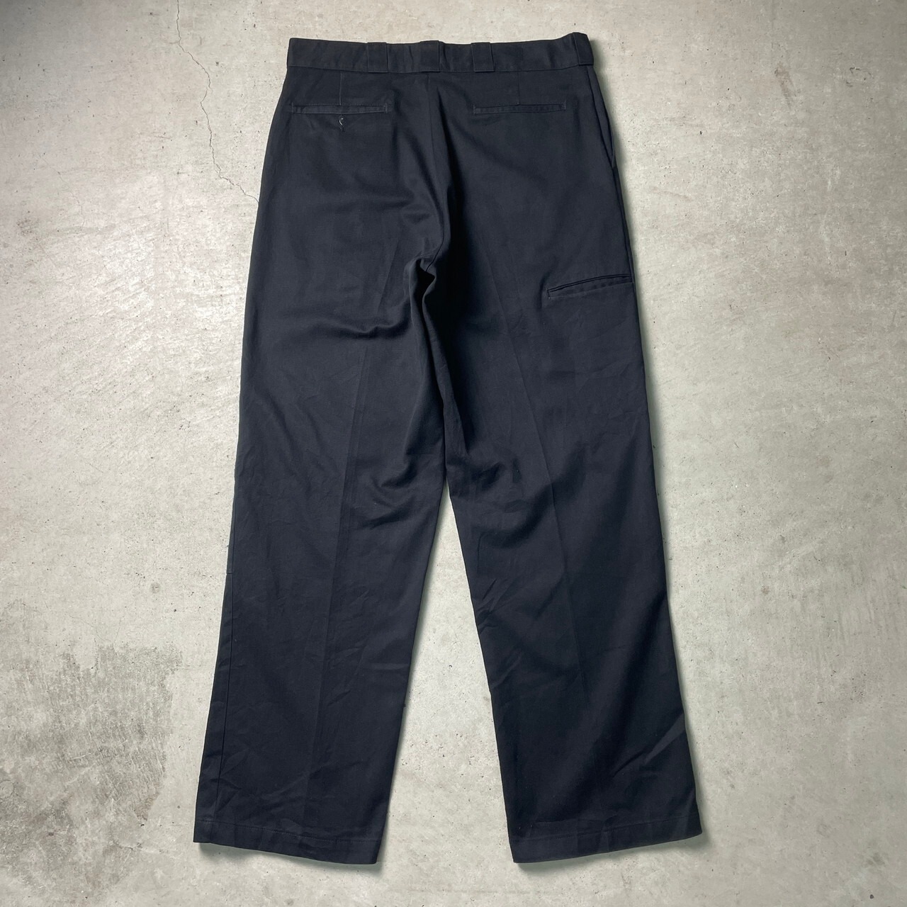 00年代 Dickies ディッキーズ ダブルニー ワイド ワークパンツ メンズ 