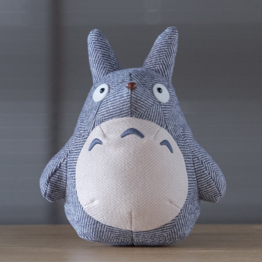 となりのトトロ ぬいぐるみ 中トトロ ヘリンボーン 0230 Ghibligoodsfan ジブリグッズファン