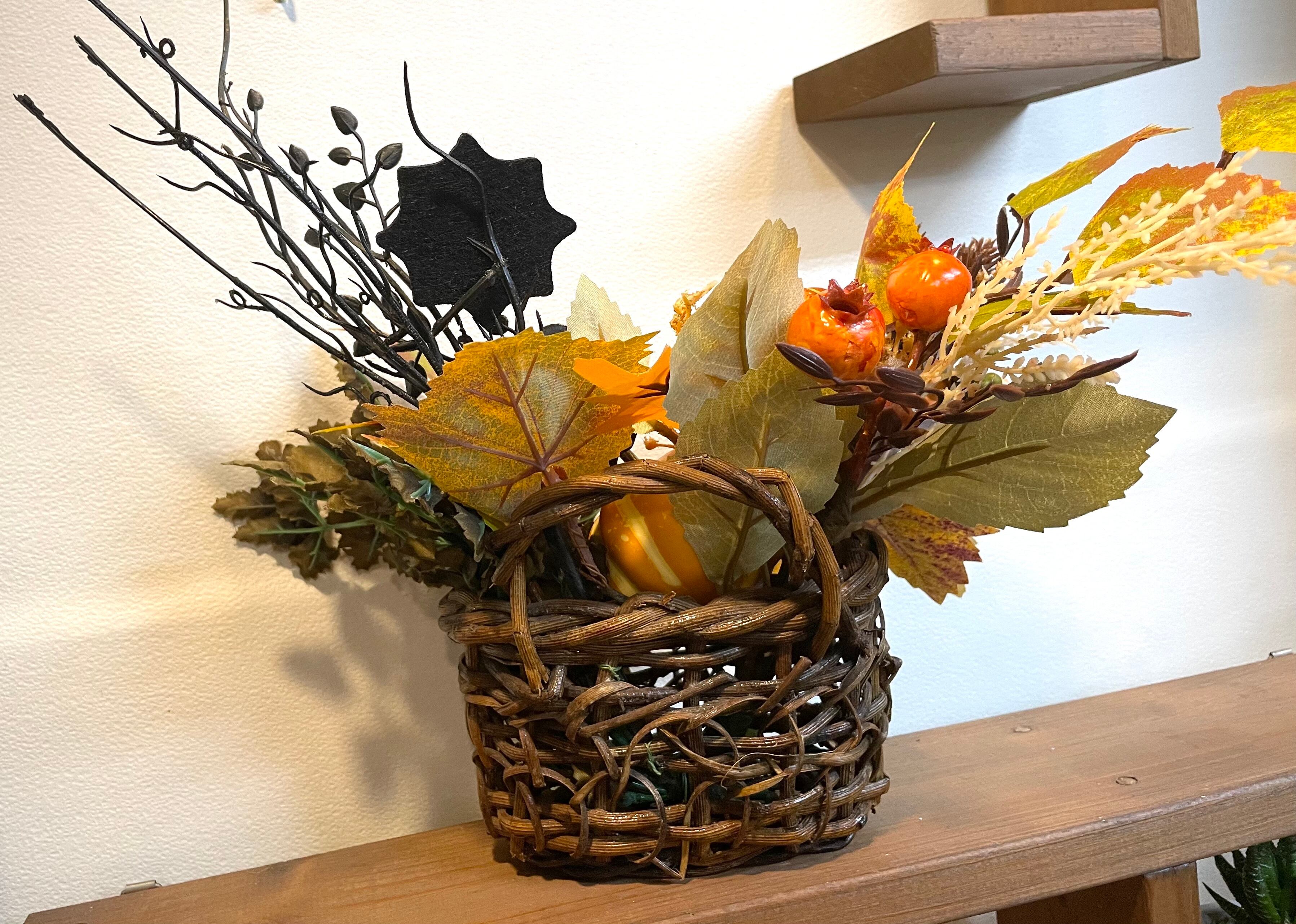 ハロウィンバスケット