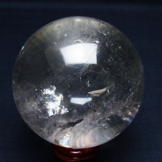 水晶 丸玉 59mm スフィア 置物 水晶玉 一点物 151-9049