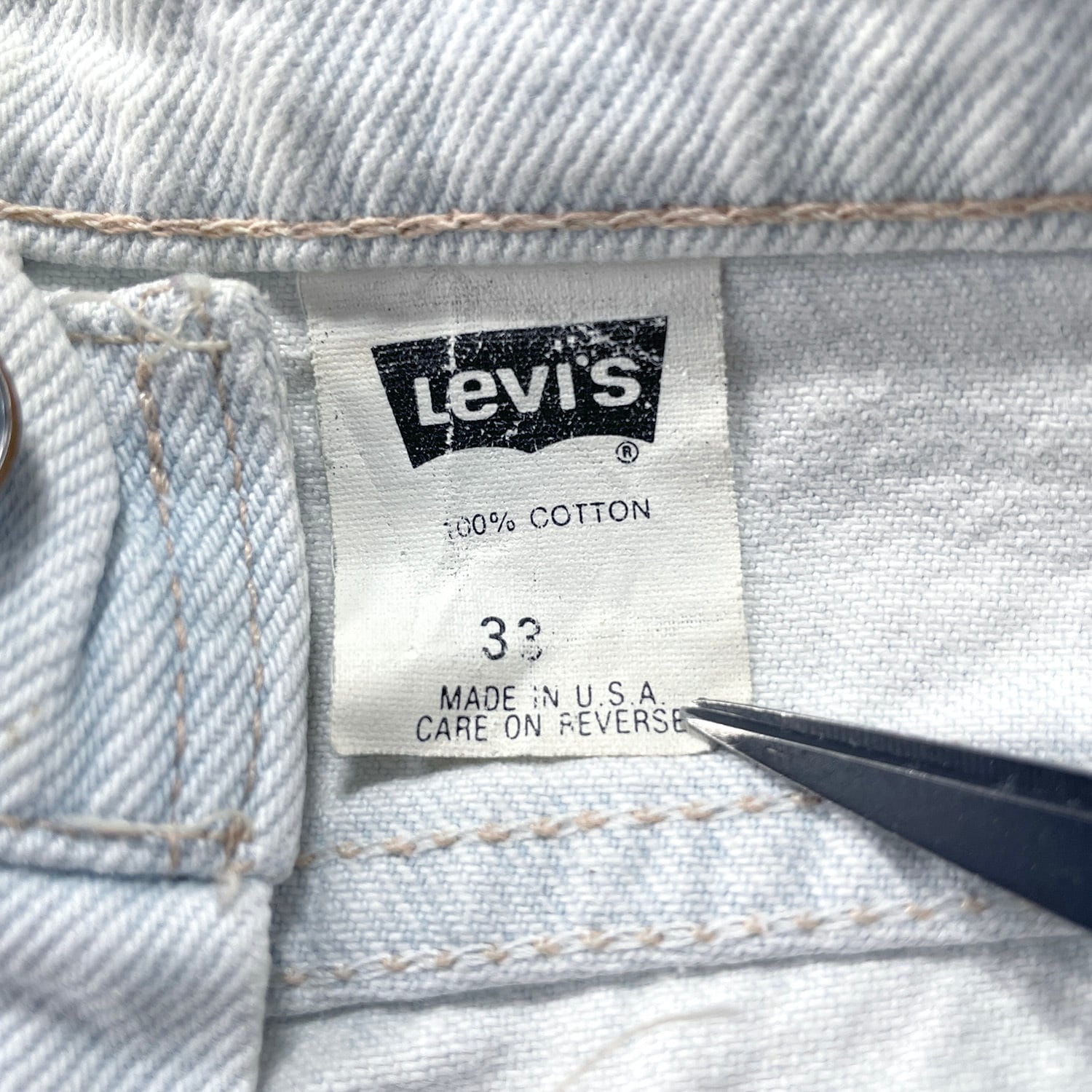 古着 USA製 90S 93年 LEVI'S リーバイス ヴィンテージ 550 デニム