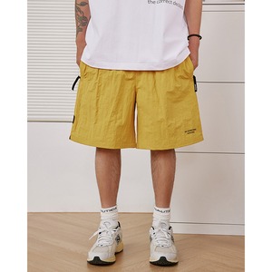 ★RETRO LOOSE STRAIGHT HALF LENGTH PANTS　　　A0650