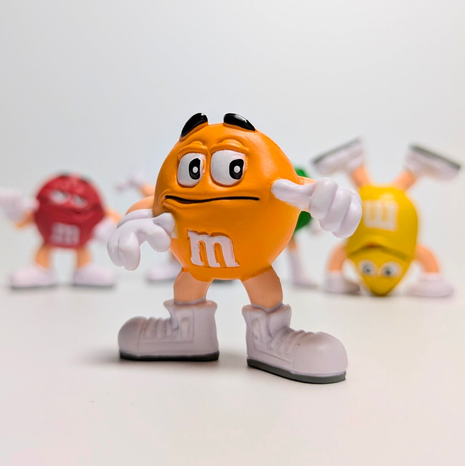 【m&m's(エムアンドエムズ) PVC ミニフィギュア5体SET】〚アメリカン雑貨 アメトイ〛