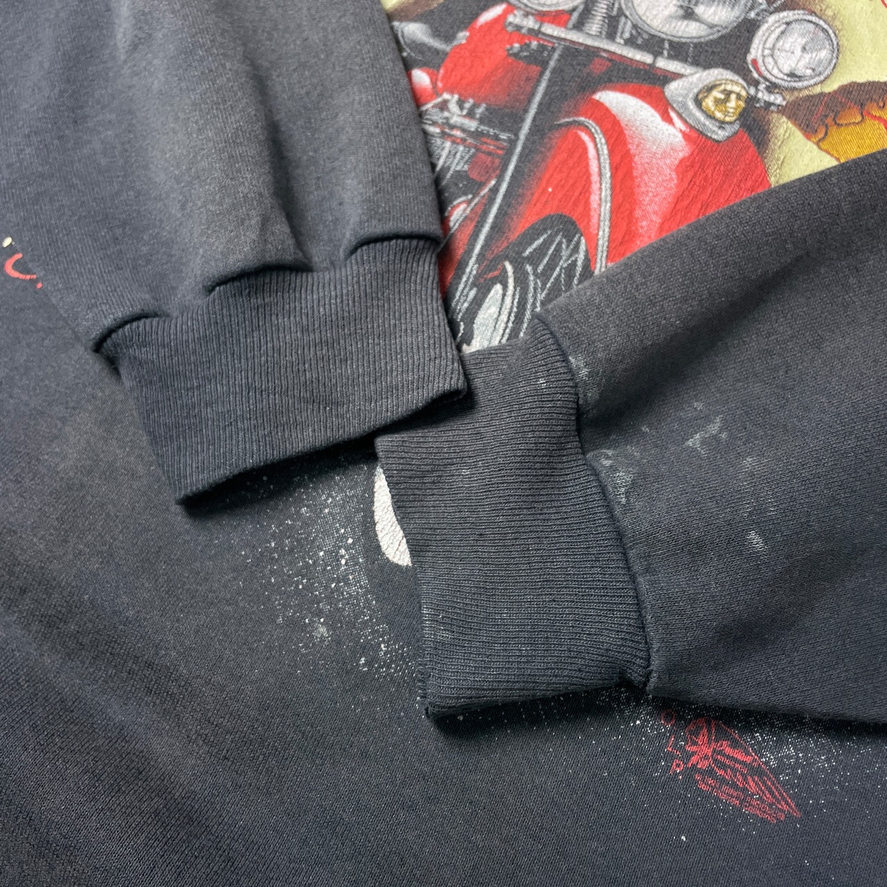 60s ヴィンテージスウェット USA製 ホワイト the who インディアン  