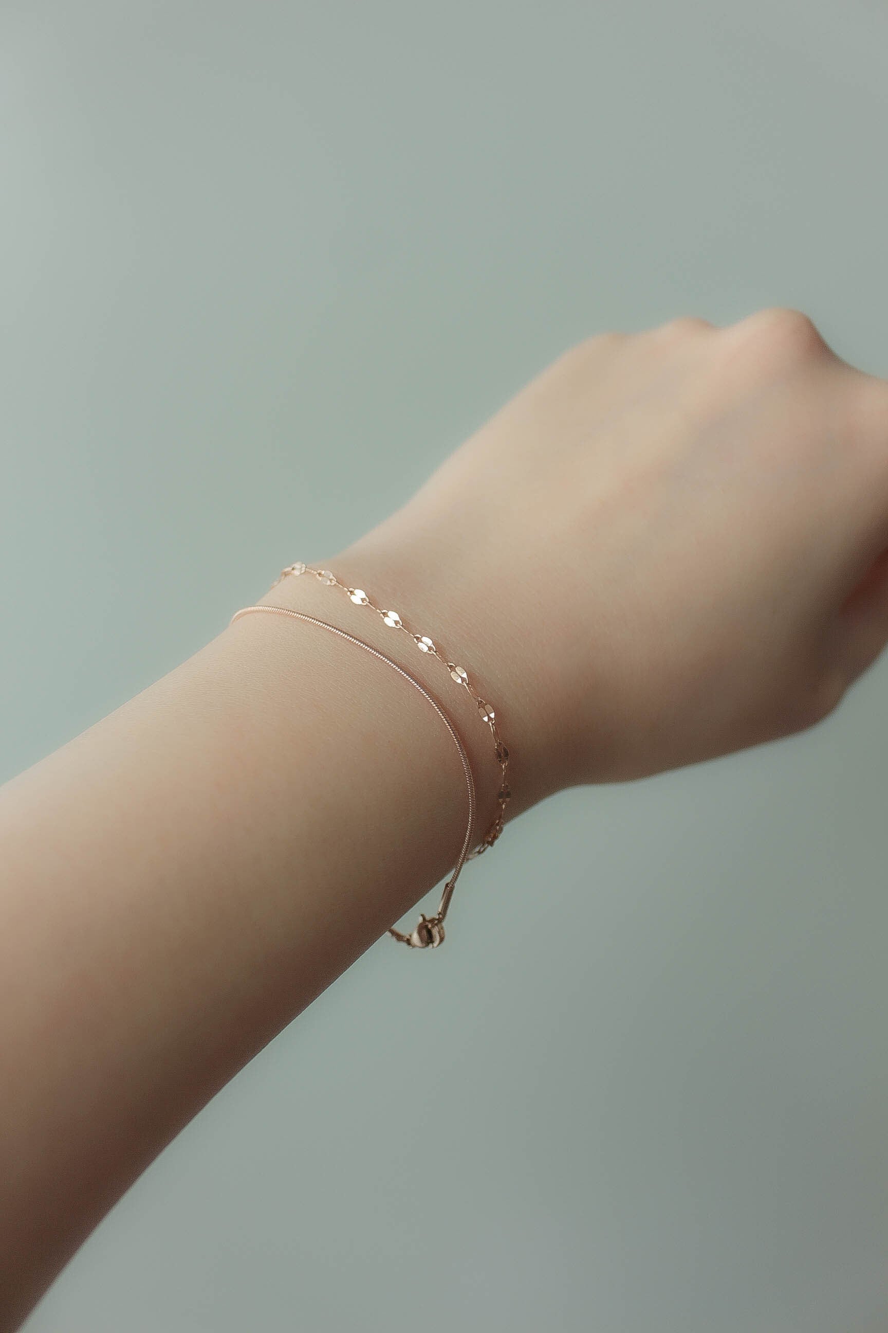 1mm Base Bracelet | ebine(エビネ)|金属アレルギー対応アクセサリー