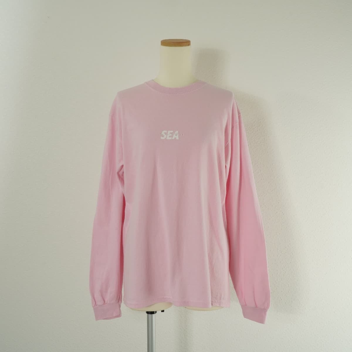 メンズSEA(FOIL) L/S T-SHIRT / PINK (CS-208)