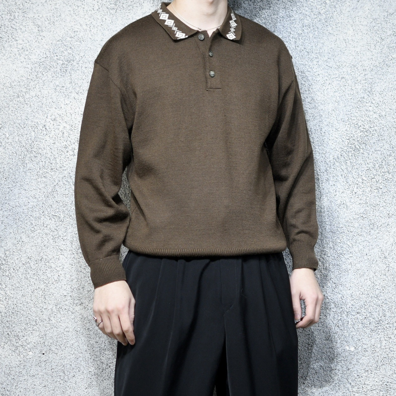 design knit polo