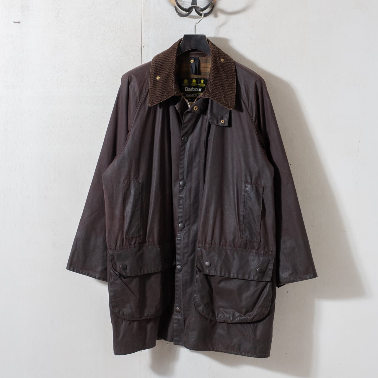 ヴィンテージBEAUFORT名品Britishwax-jacket market British wax-jacket market