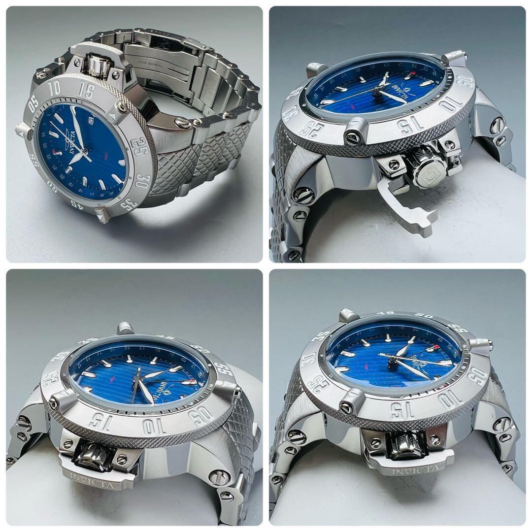 INVICTA インビクタ 腕時計 サブアクア メンズ ブルー シルバー 新品