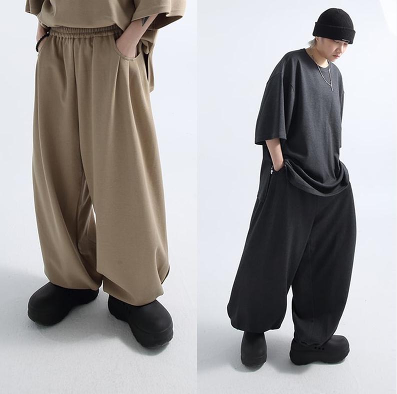 GRNLリラックス感両面コットンボリュームパンツ