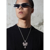 翼クロス ネックレス W170