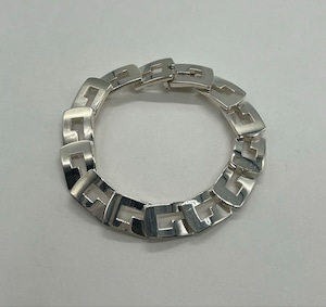 グッチ GUCCI Gロゴ リンク チェーン ブレスレット SV925 希少