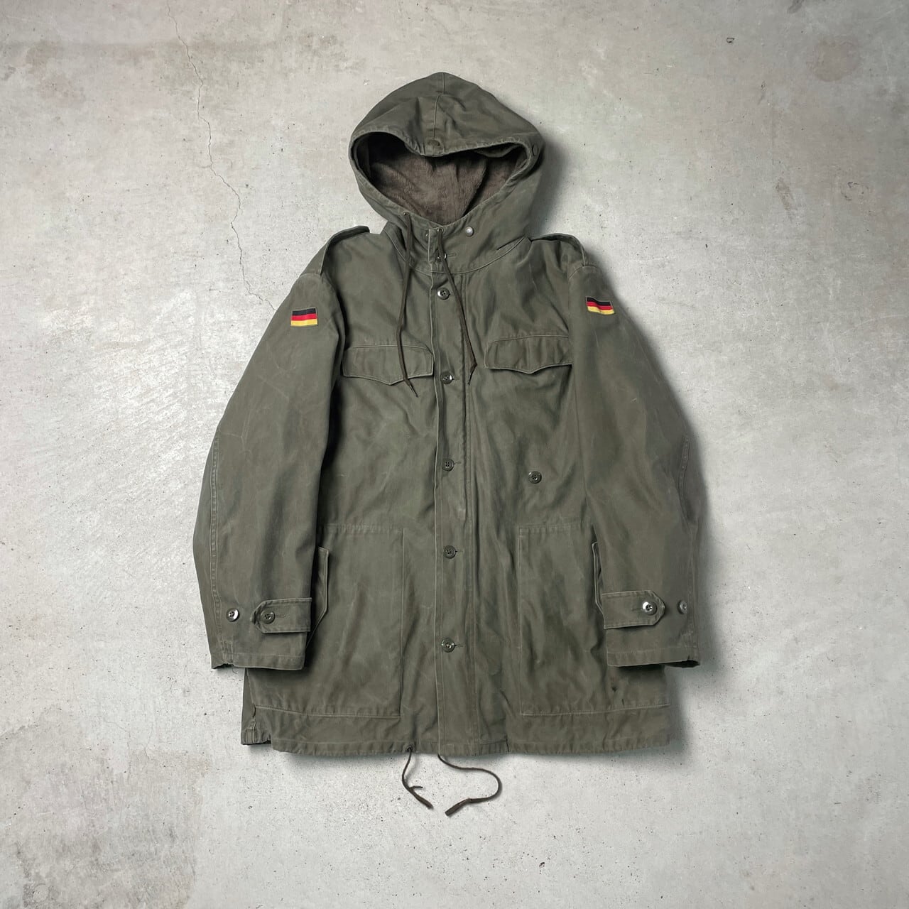 80年代ドイツ軍実品 フィールドパーカー モッズコート Gr.1 メンズL 