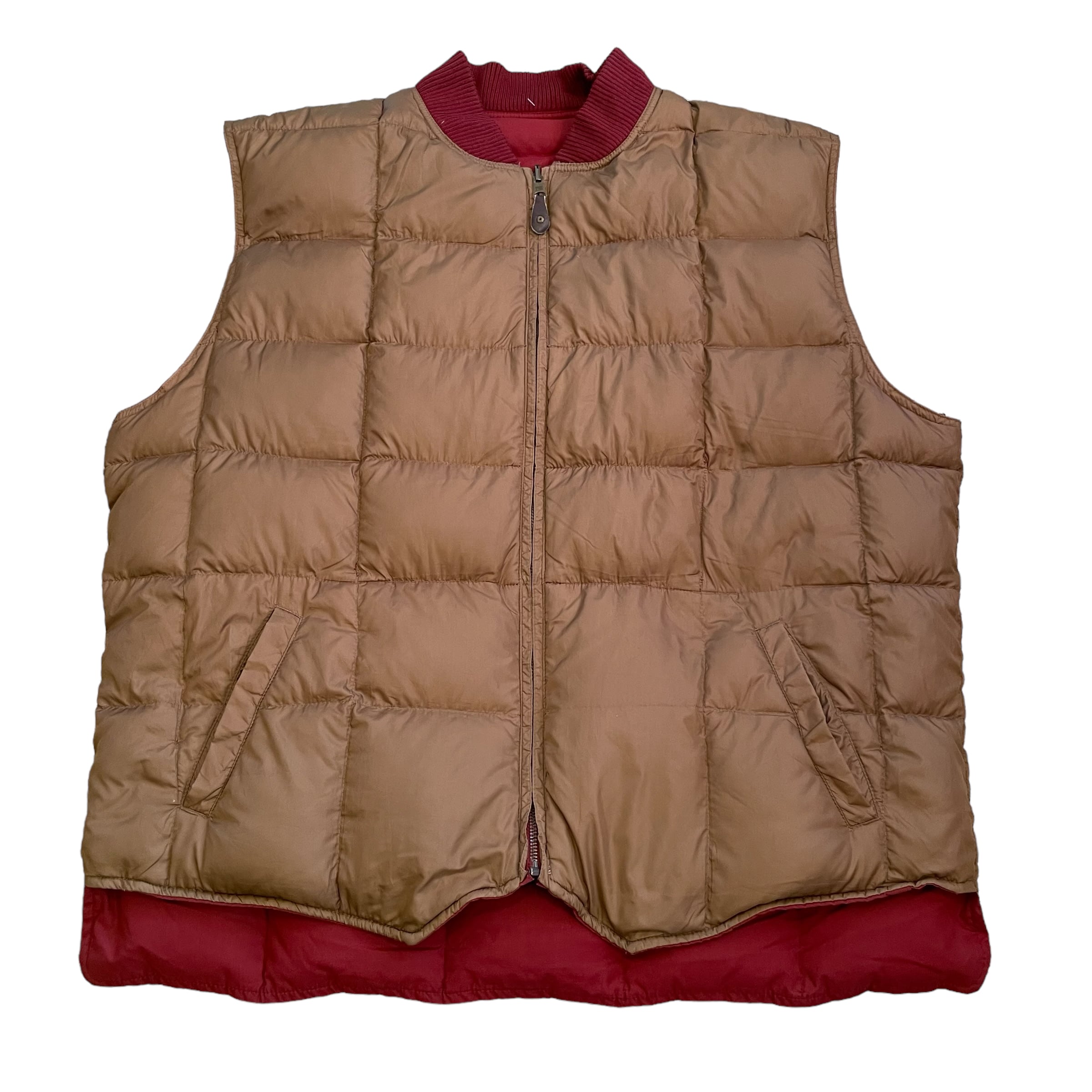 90~00s Eddie Bauer reversible down vest | What’z up powered by BASE