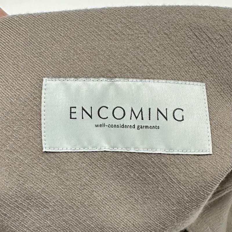 ENCOMING 21AW BACK SPRIT SHIRT JACKET