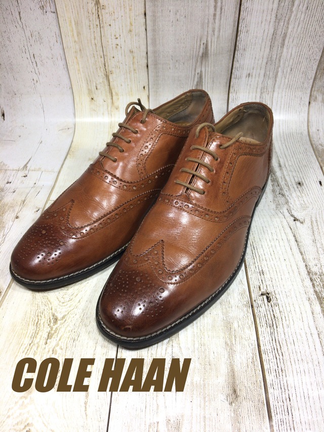 コールハーン COLE HAAN フルブローグ US8H 26.5