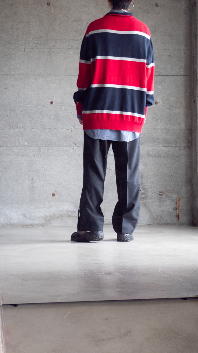 "NAUTICA" used Hatf zip knit pullover
