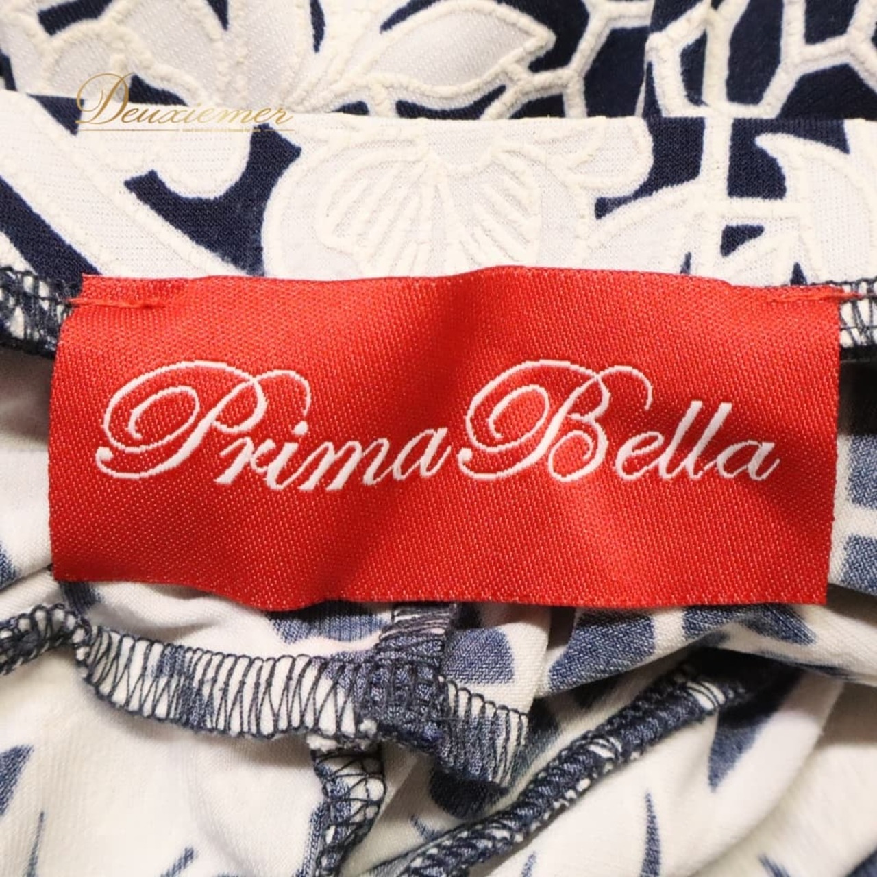 バレエ 衣装 Prima Bella プリマベーラ レオタード レッスンウェア トップス ネイビー系 花柄 植物柄 ホワイト系 紺 白 華やか かわいい おしゃれ 上品 大人っぽい レディース ダンス 練習 レッスン 練習着 レッスンウェア 社交ダンス