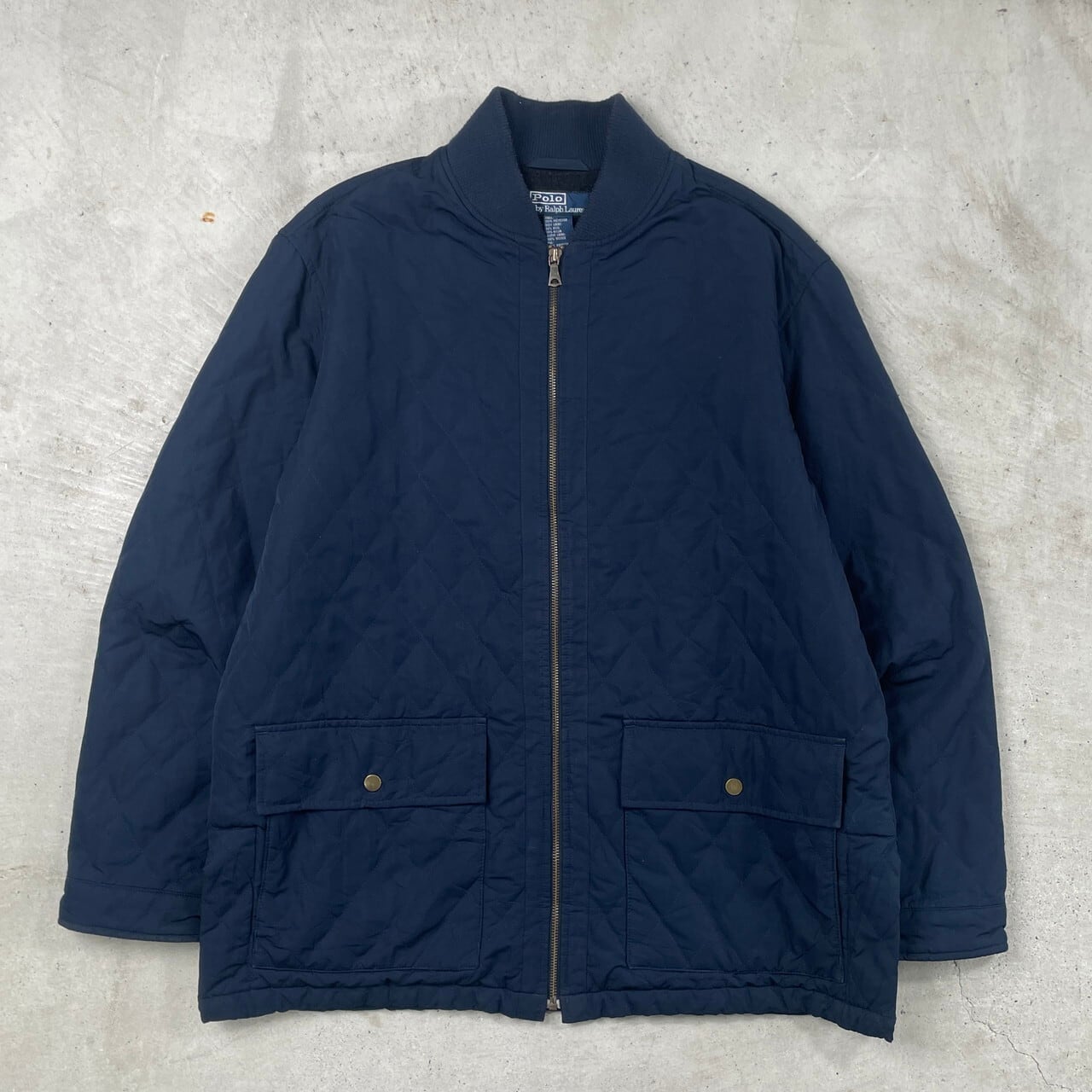 ポロラルフローレン ウールジャケット ブルゾン　キルティング　90s ポロラルフローレン ウールジャケット ブルゾン キルティング 90s 90's