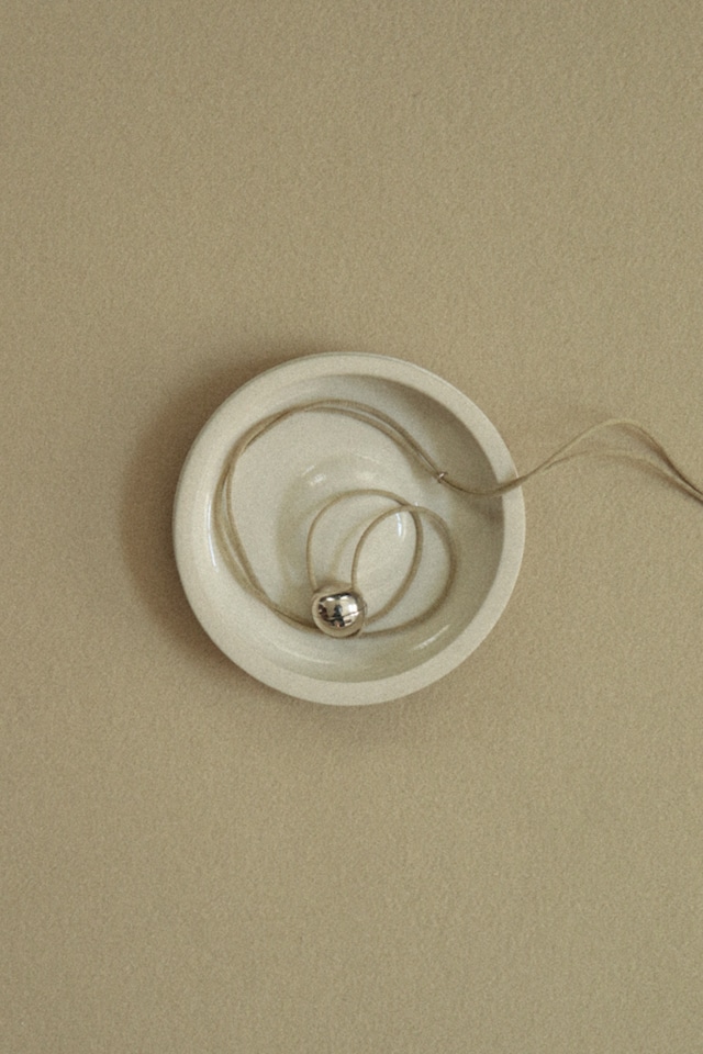 N_004 <BELL> EMB.  CODE NECKLACE  | BEIGE