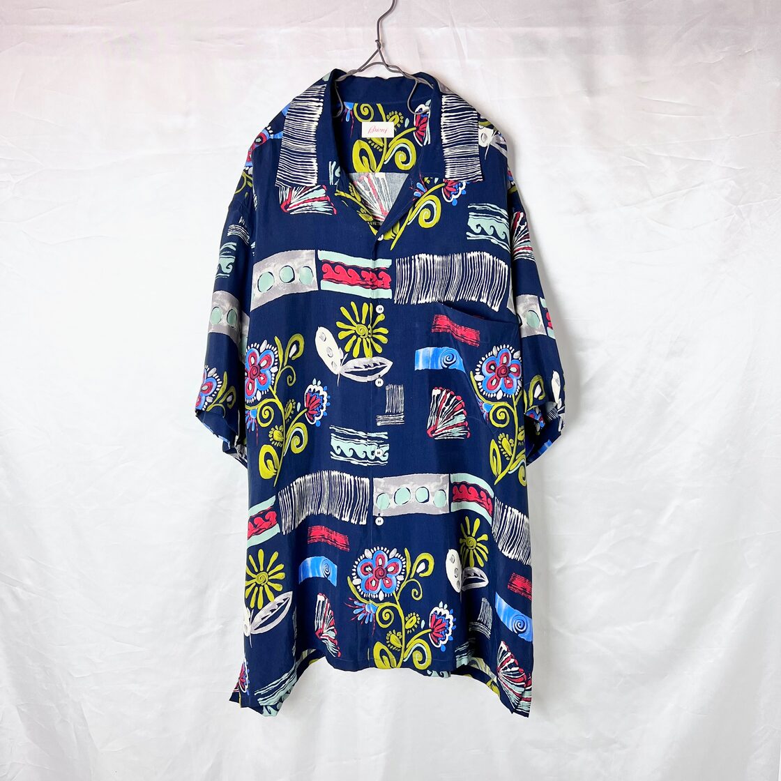 Brioni Open-Collar Rayon Shirt ブリオーニ オープンカラー 開襟 