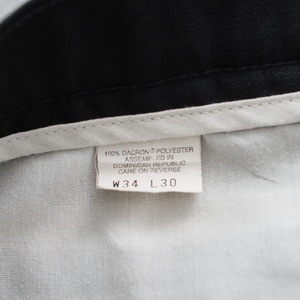 90s Levi's ACTION SLACKS BLACK [W34L29相当] 古着
