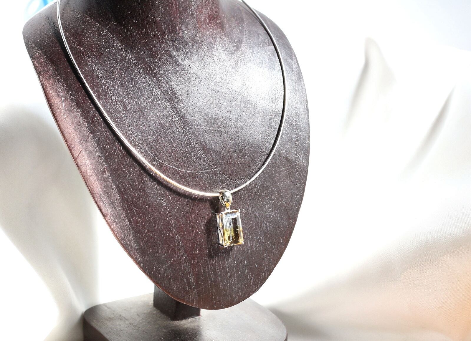K10YG＆SV925 バイカラーシトリンペンダント 8.69ct | Atelier Ozaki