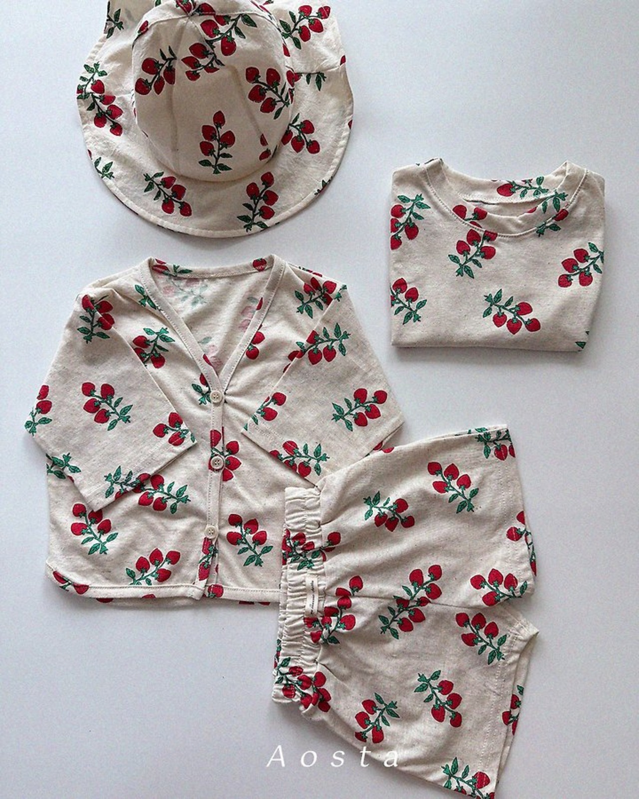[Aosta] Linen Short Sleeve T-shirt / [아오스타] 린넨반팔티
