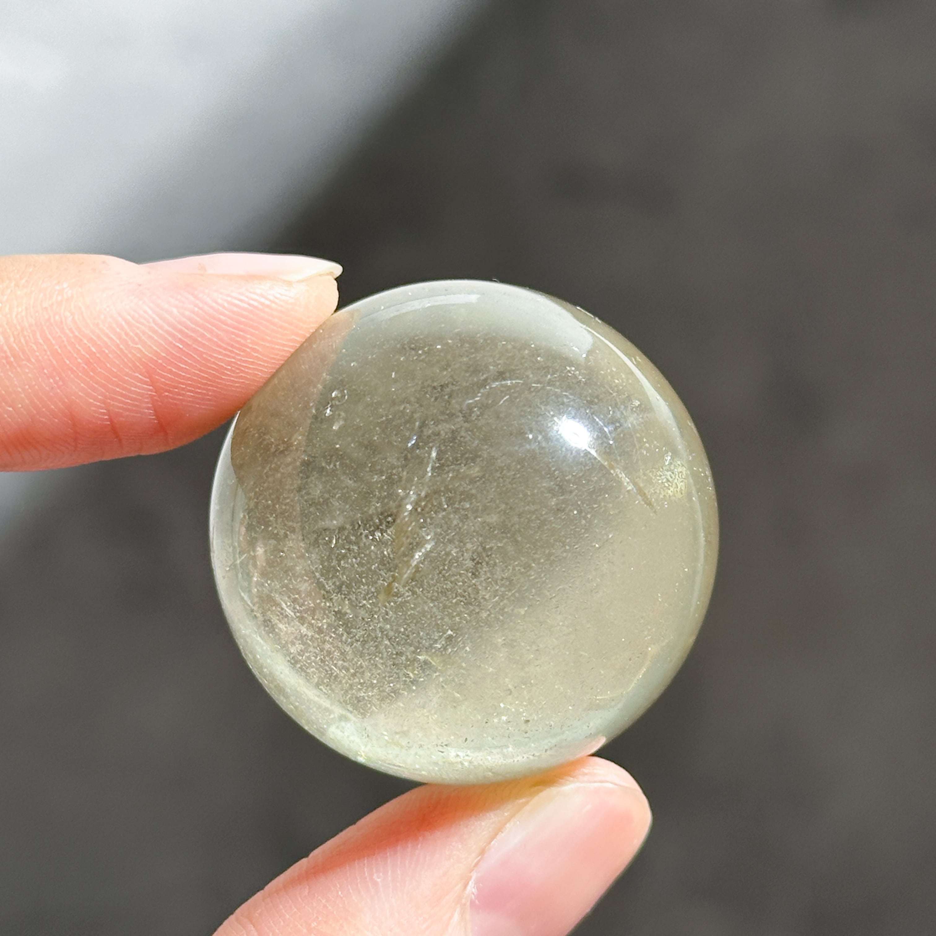 シトリン（黄水晶） スフィア33◇ Citrine ◇ 天然石・鉱物